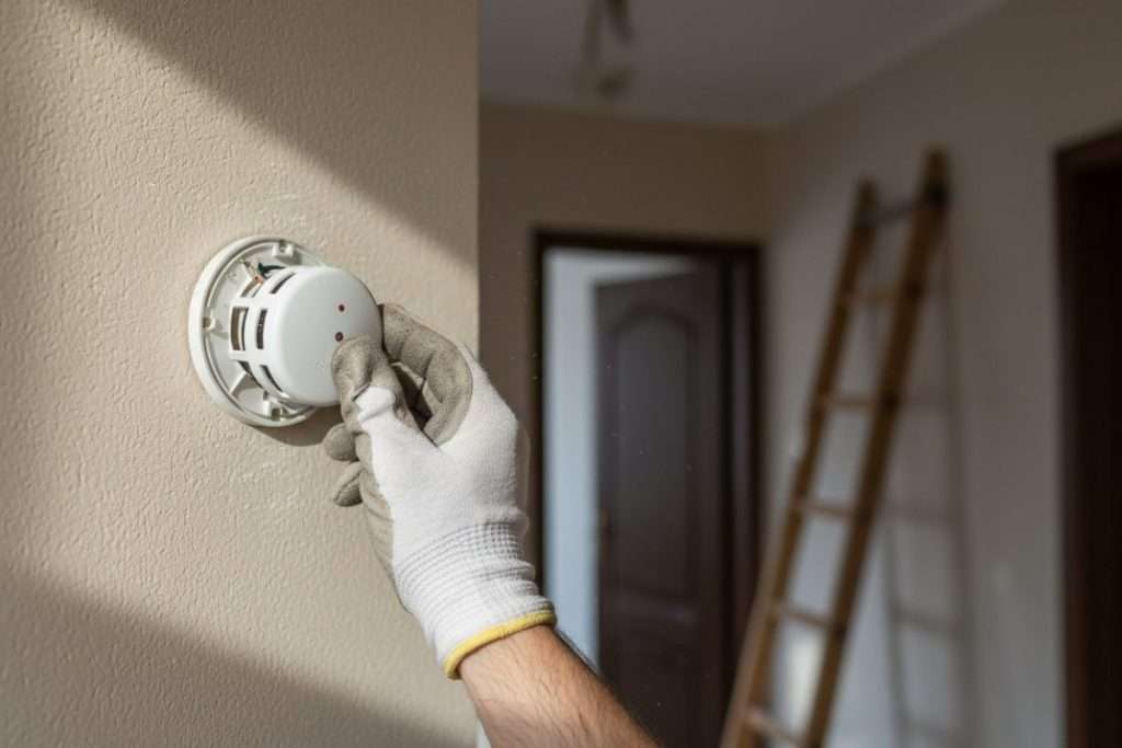 Alarme Daitem : changement de pile pas à pas