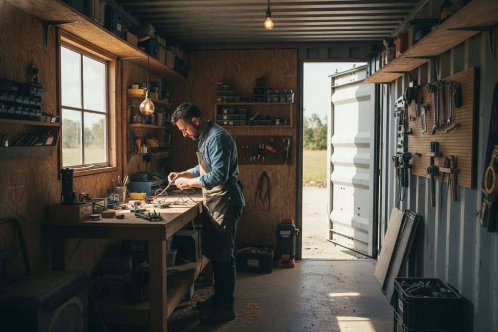 Aménagement container atelier : votre guide complet