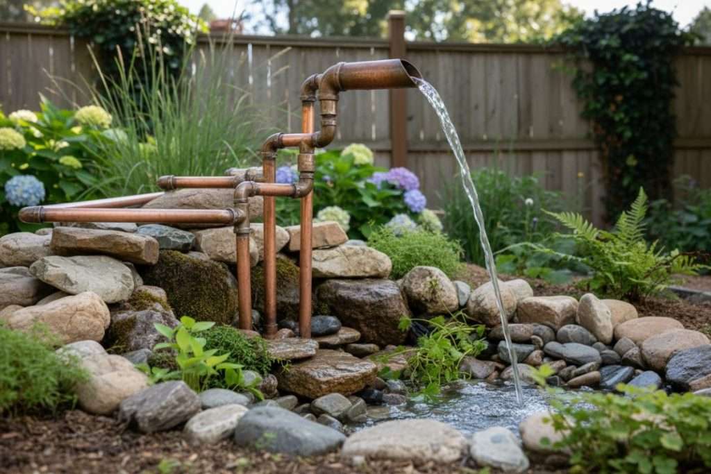 Lame d’eau de bassin fait maison : matériaux et calculs