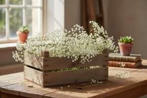 Fleur gypsophile : culture et utilisations de la plante