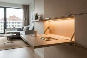 Bureau escamotable : la solution gain de place pour tous les intérieurs